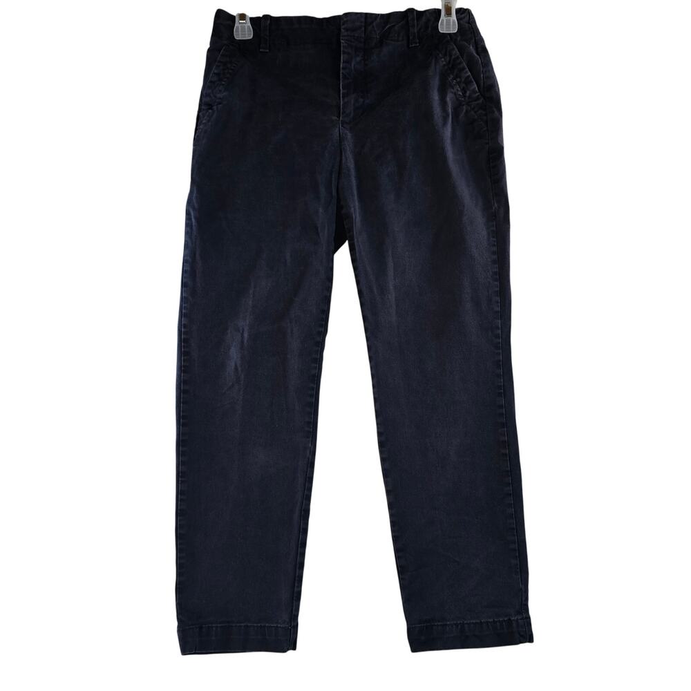 Banana Republic Slim-Fit Authentic Chino Navy Blue Pants Women's Size 2P